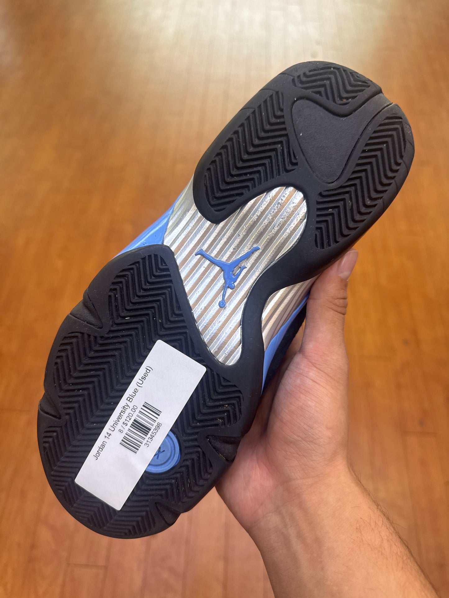 Jordan 14 University Blue (Used)