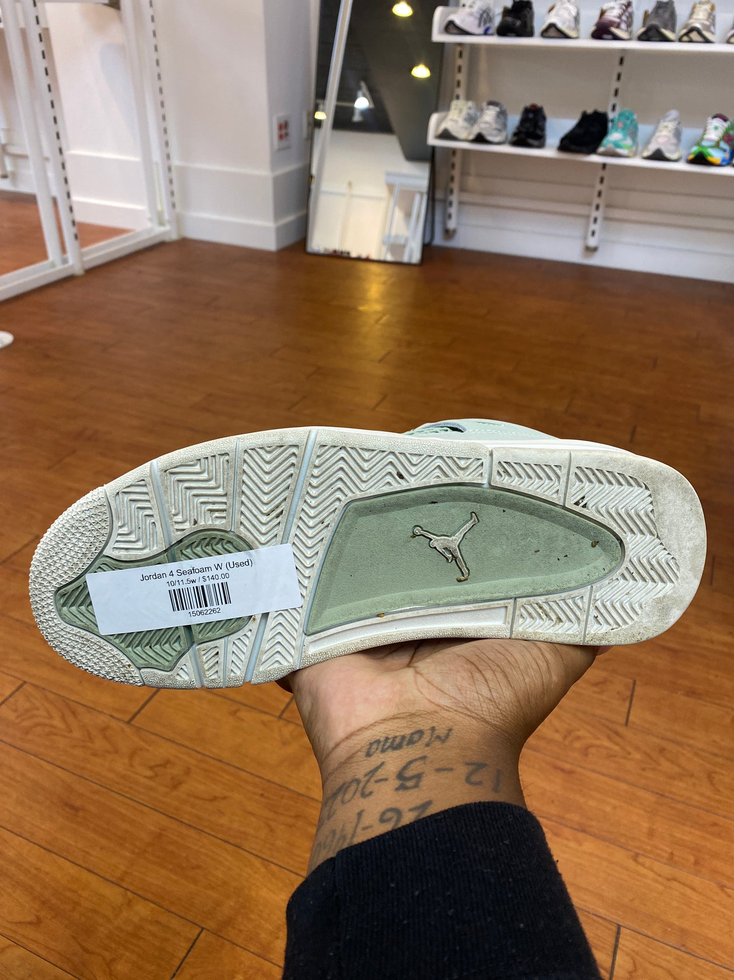 Jordan 4 Seafoam W (Used)