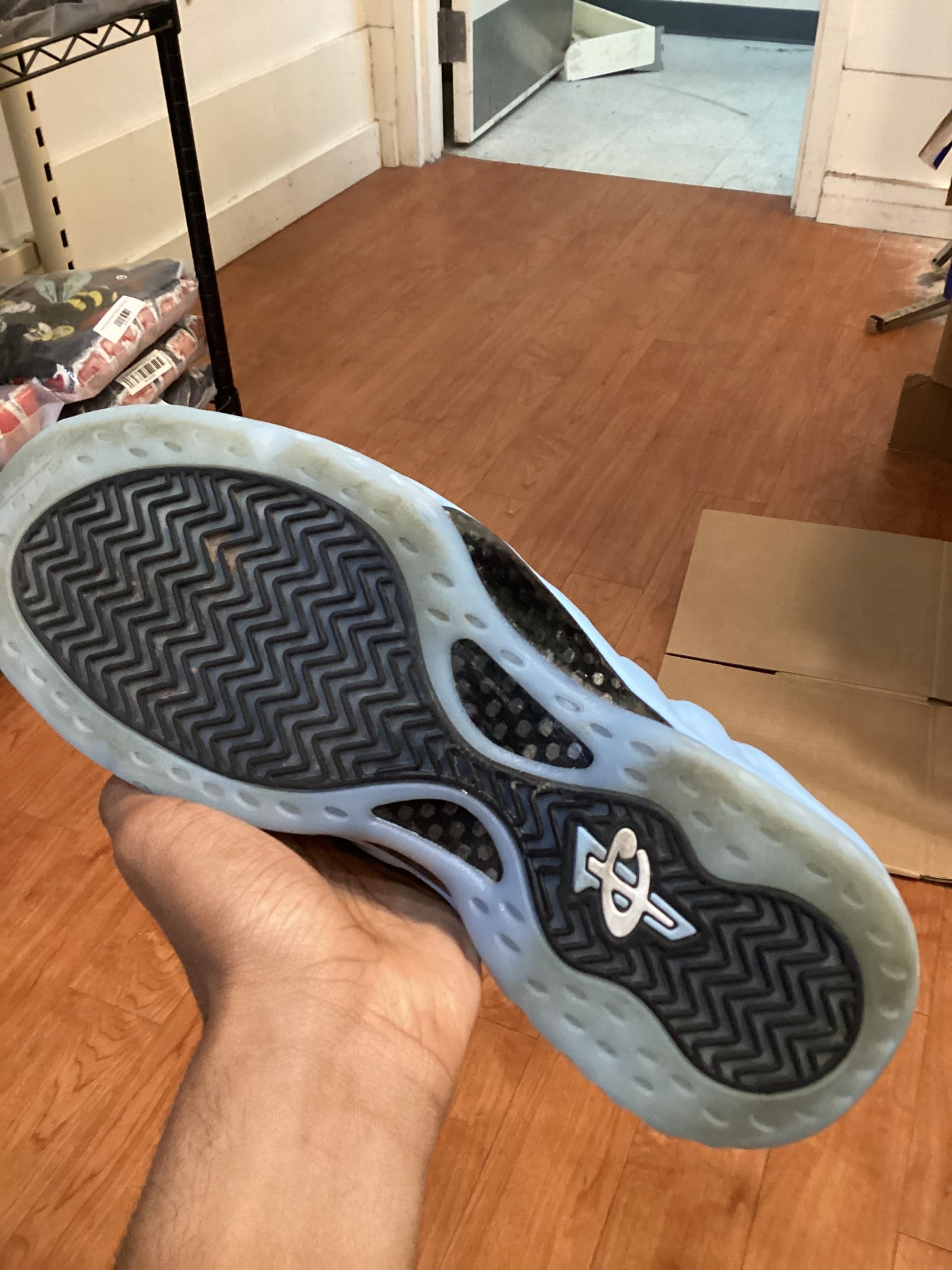 Air Foamposite Psychic Blue (Used)