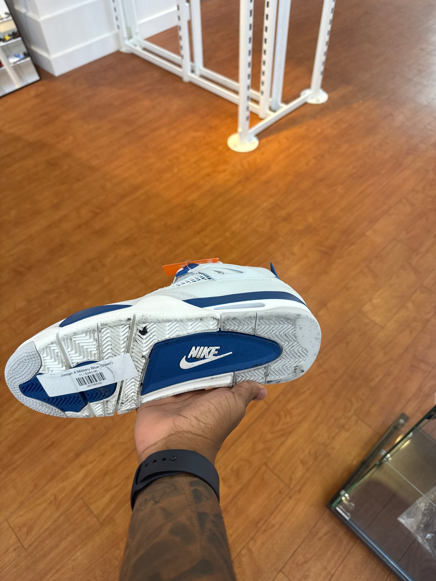 Jordan 4 Military Blue (Used)