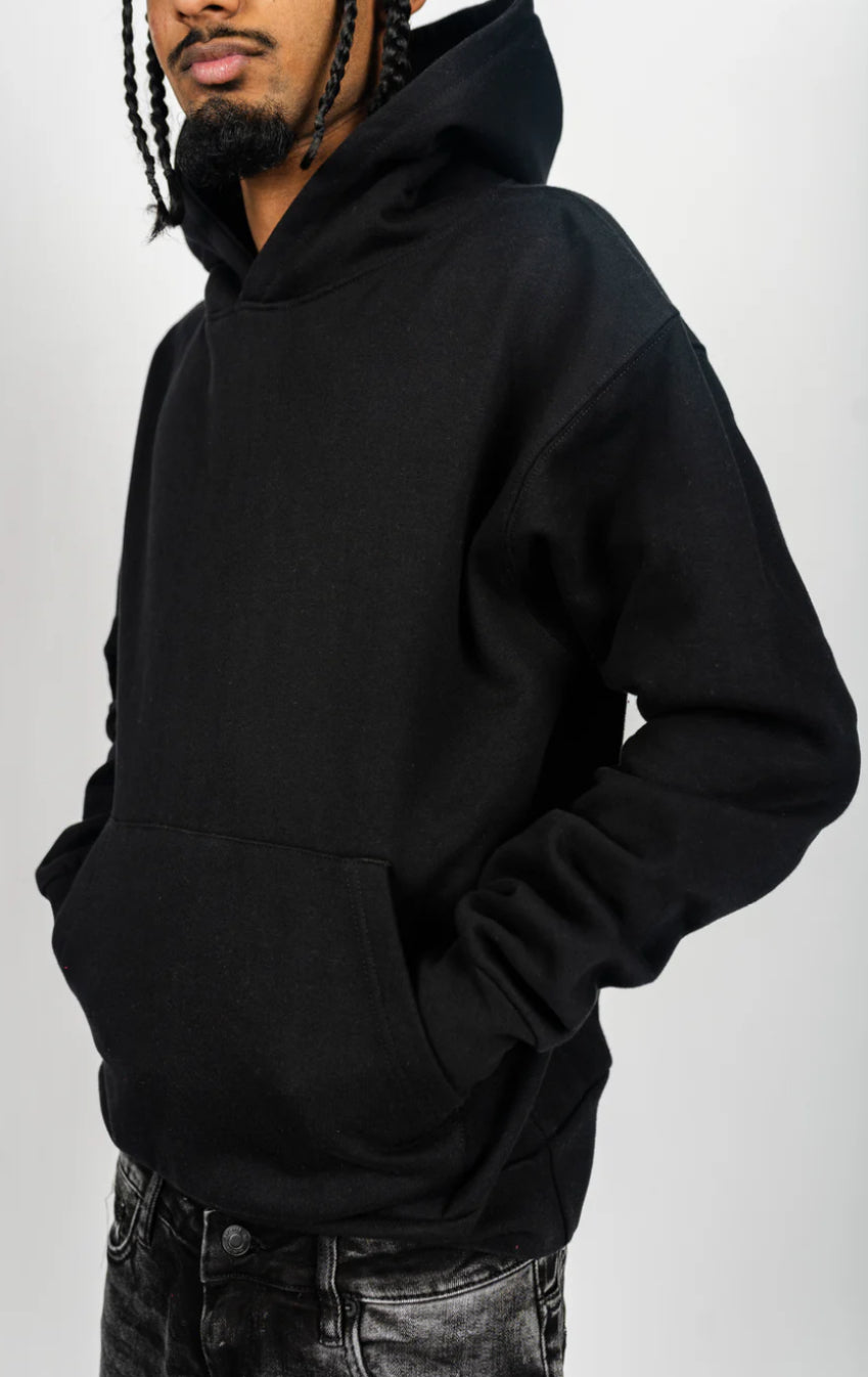 Heavyweight Black Hoodie