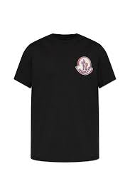 Moncler Black Logo Tee