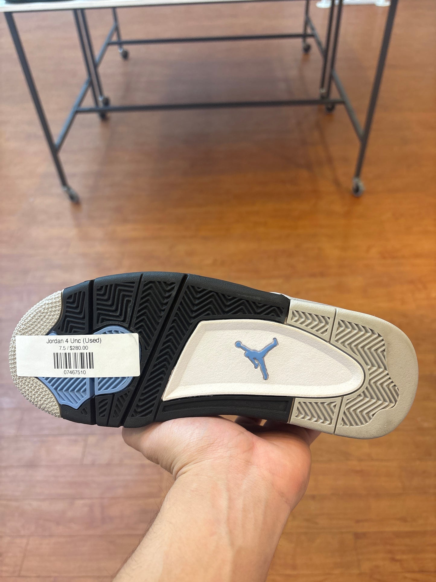 Jordan 4 Unc (Used)