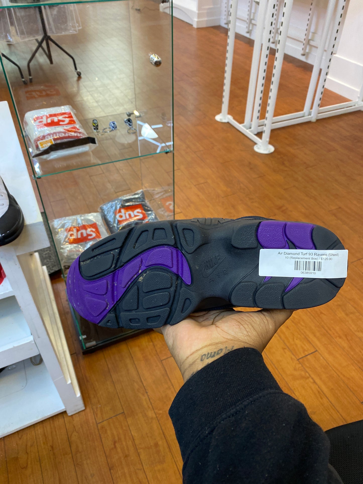 Air Diamond Turf 93 Ravens (Used)