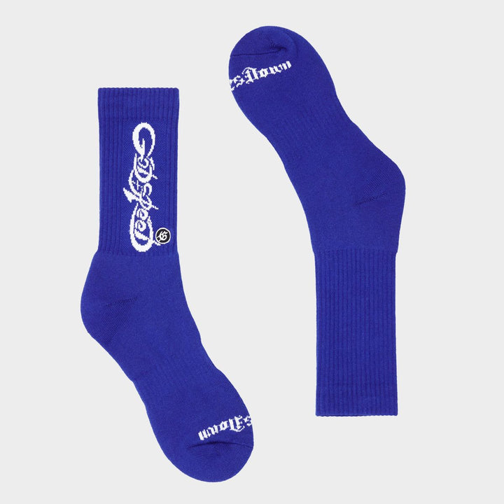Godspeed New Age Logo Blue Socks