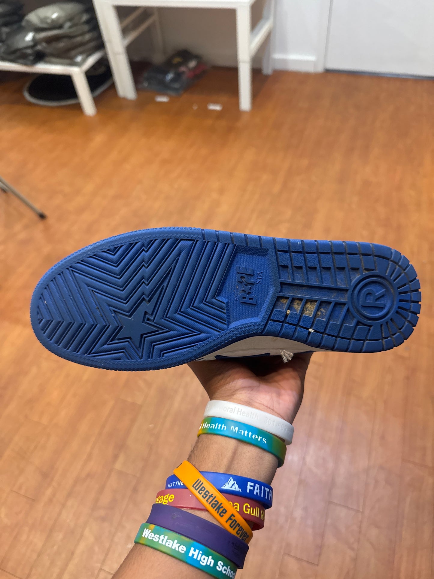 BAPE Sk8 Sta #5 Luxury Sport
Monogram - Blue (Used)