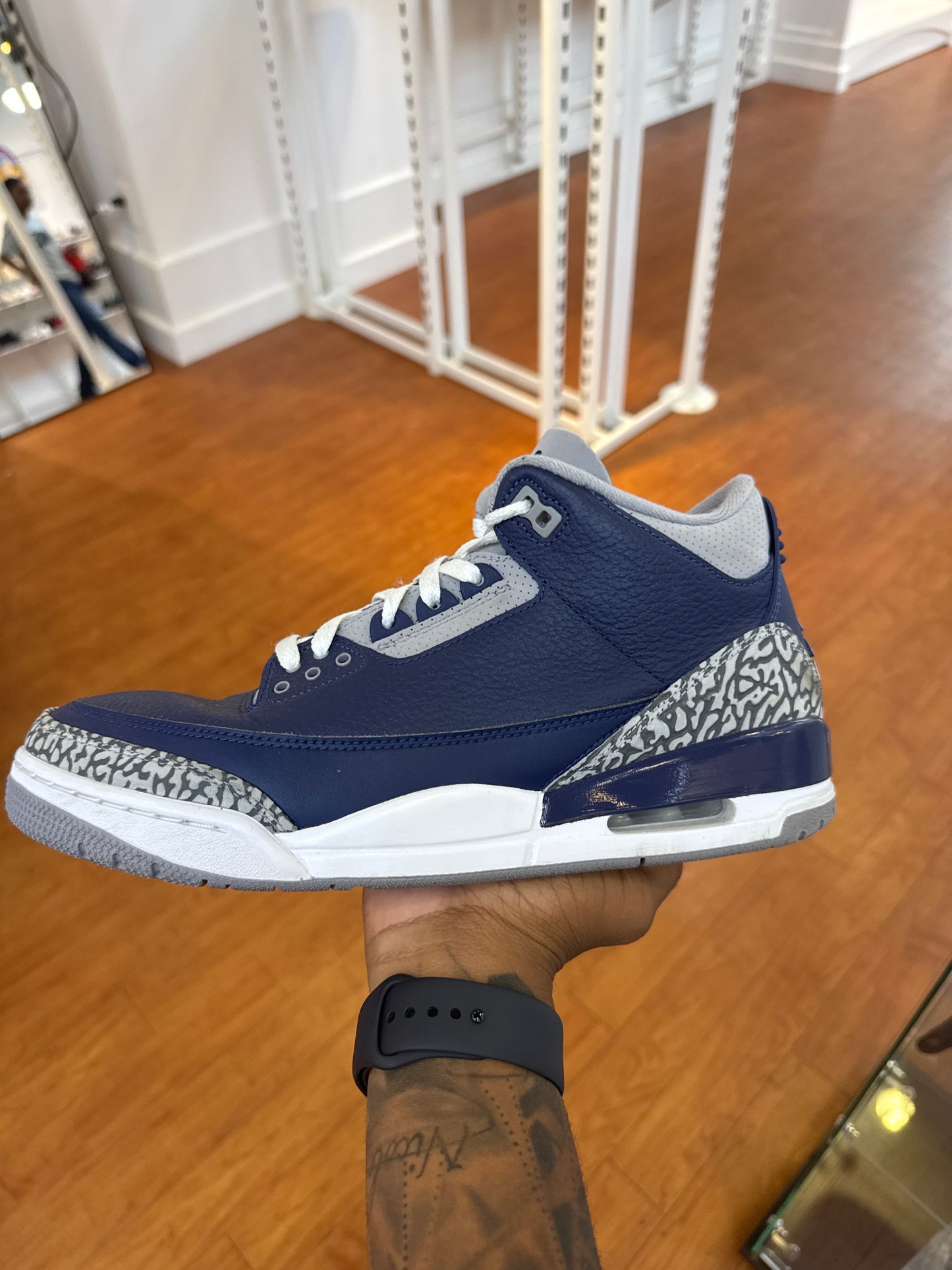 Jordan 3 Georgetown (Used)