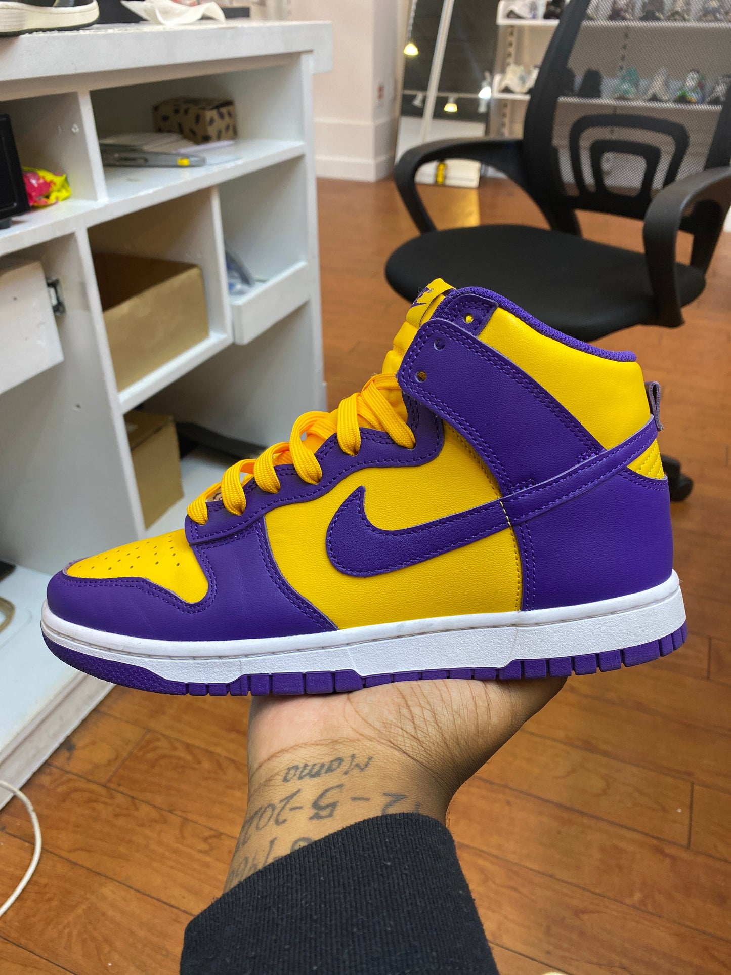 Nike Dunk High Lakers (Used)