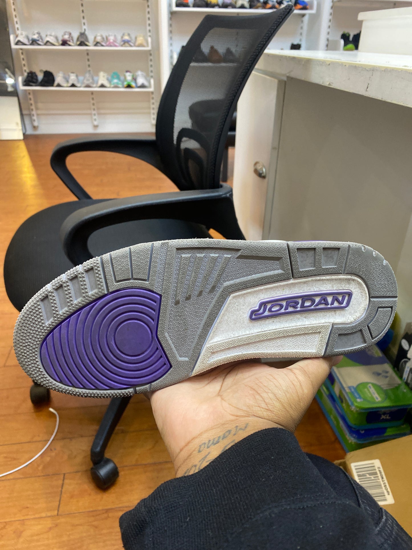 Jordan 3 Dark Iris (Used)