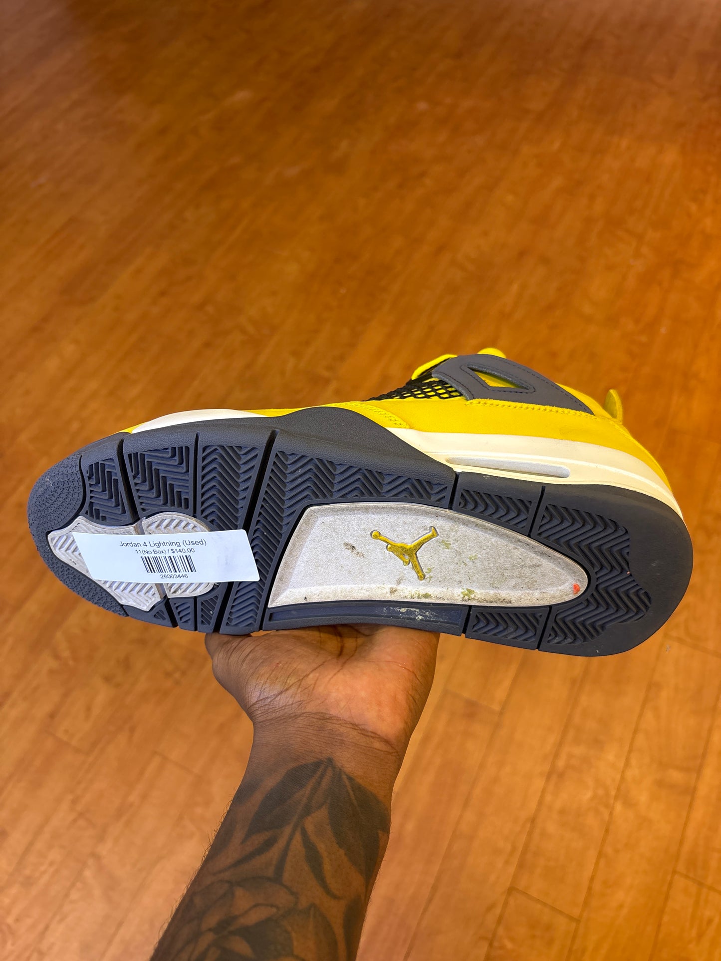 Jordan 4 Lightning (Used)