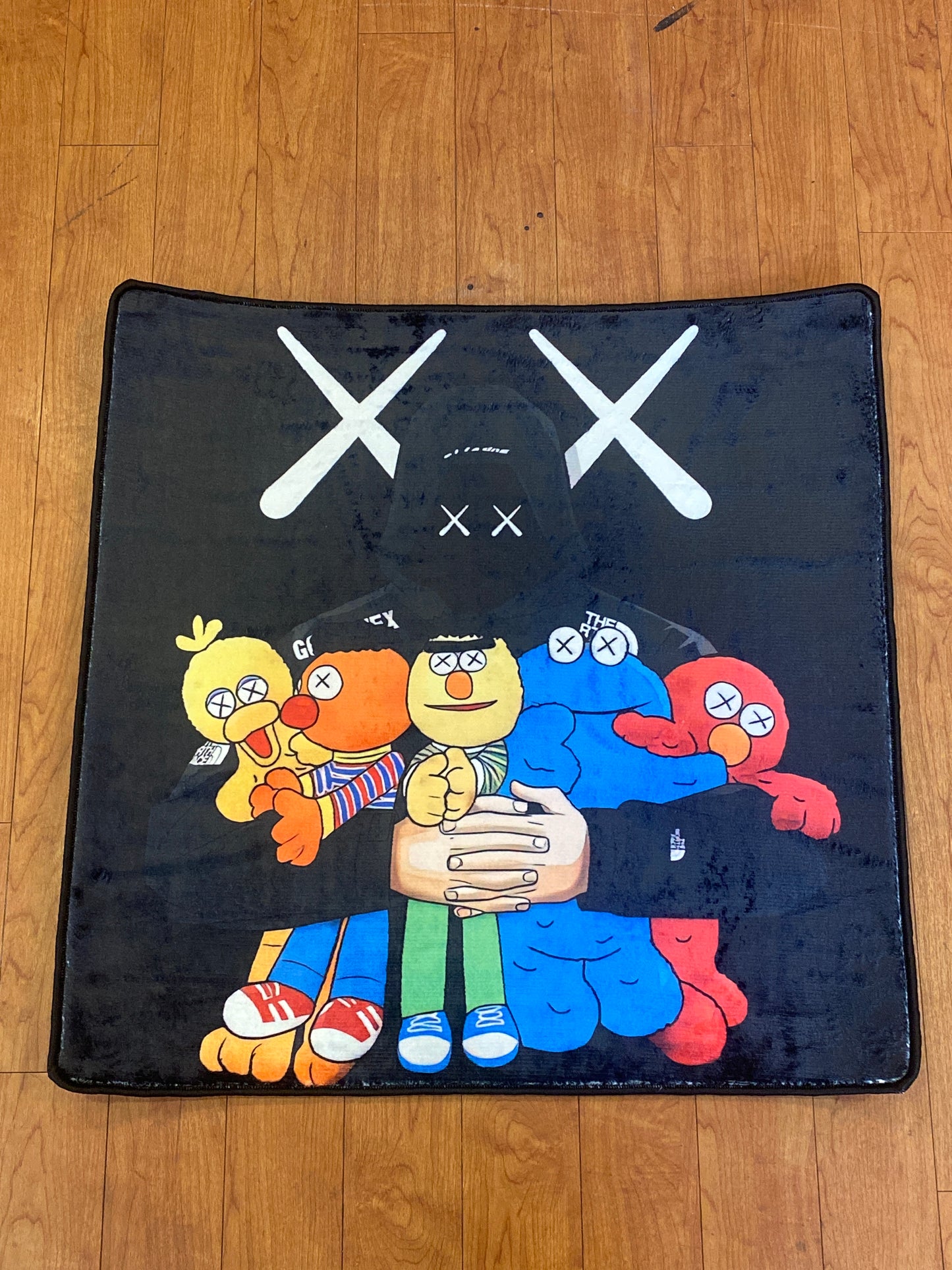 Sesame Street X Kaws Rug