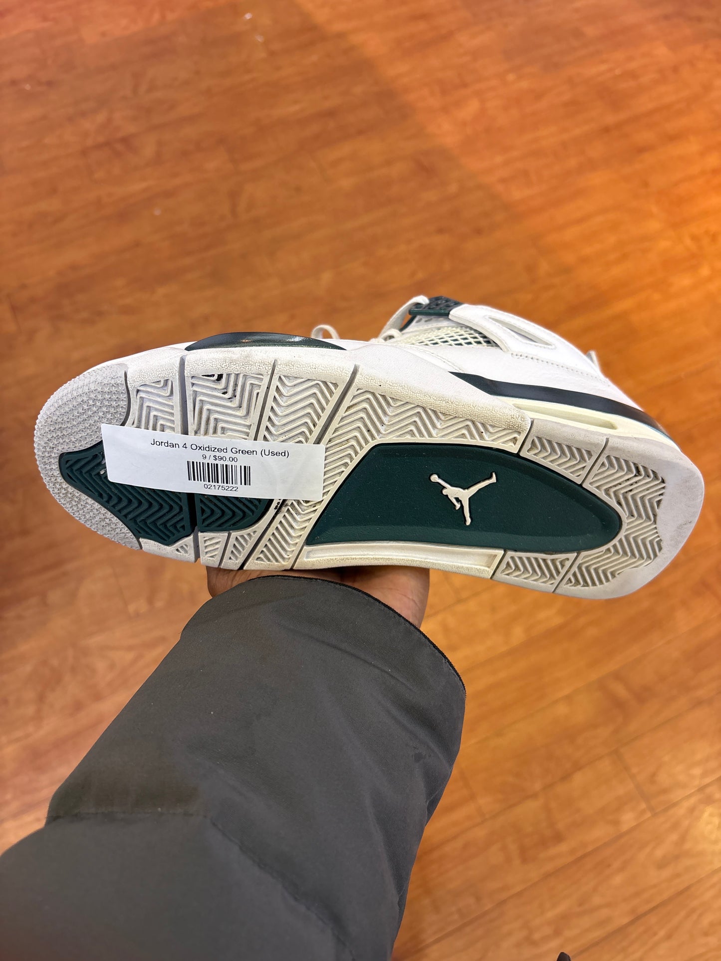 Jordan 4 Oxidized Green (Used)