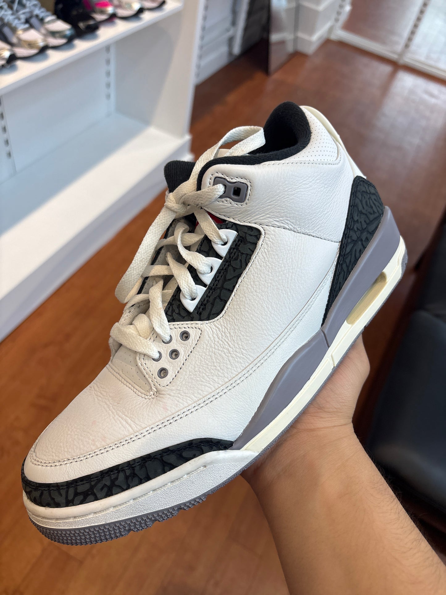 Jordan 3 Cement Grey (Used)