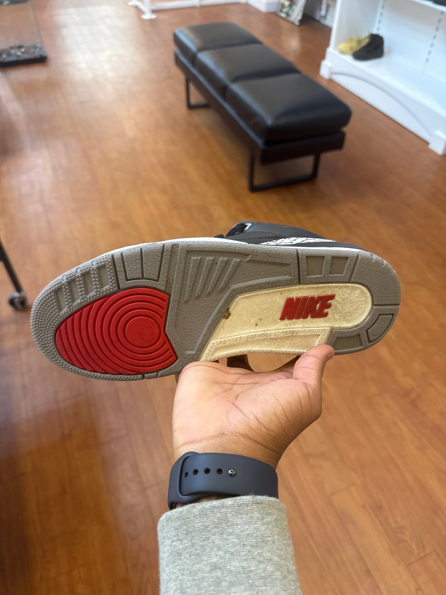 Jordan 3 Black Cement (Used)