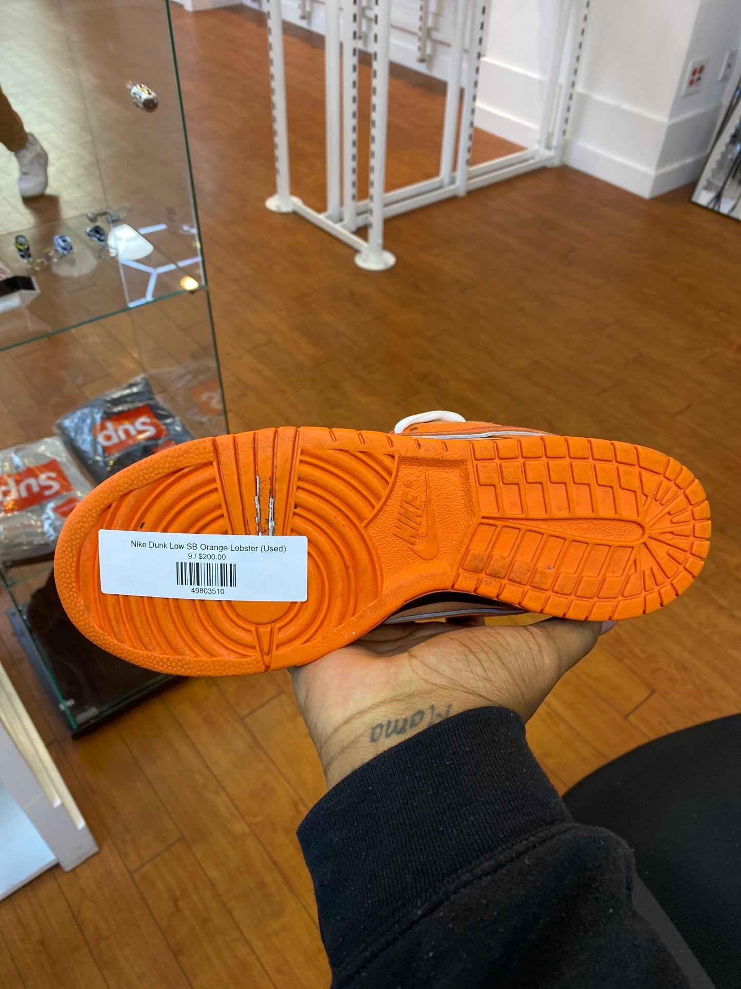 Nike Dunk Low SB Orange Lobster (Used)