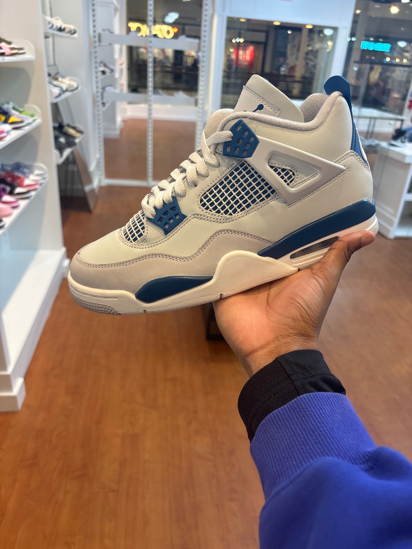 Jordan 4 Military Blue (Used)
