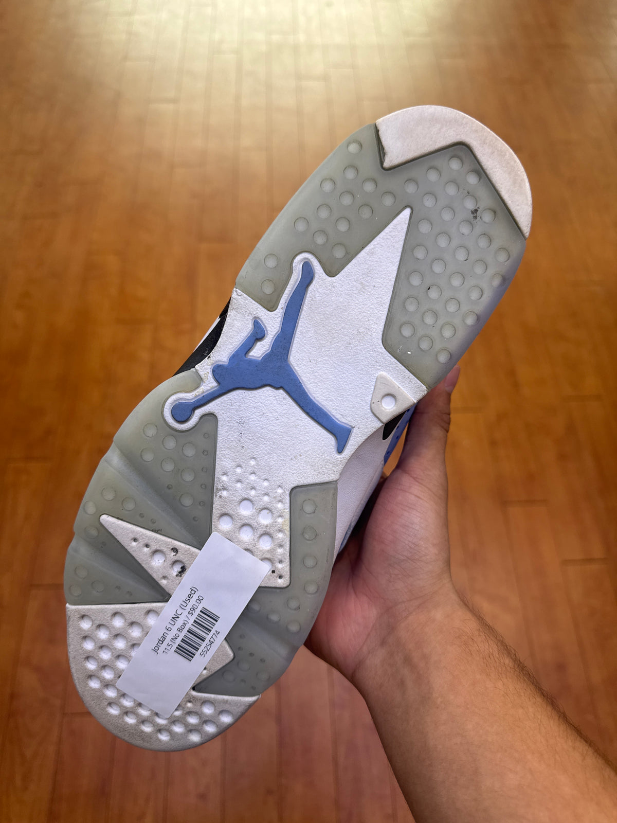 Jordan 6 UNC (Used)