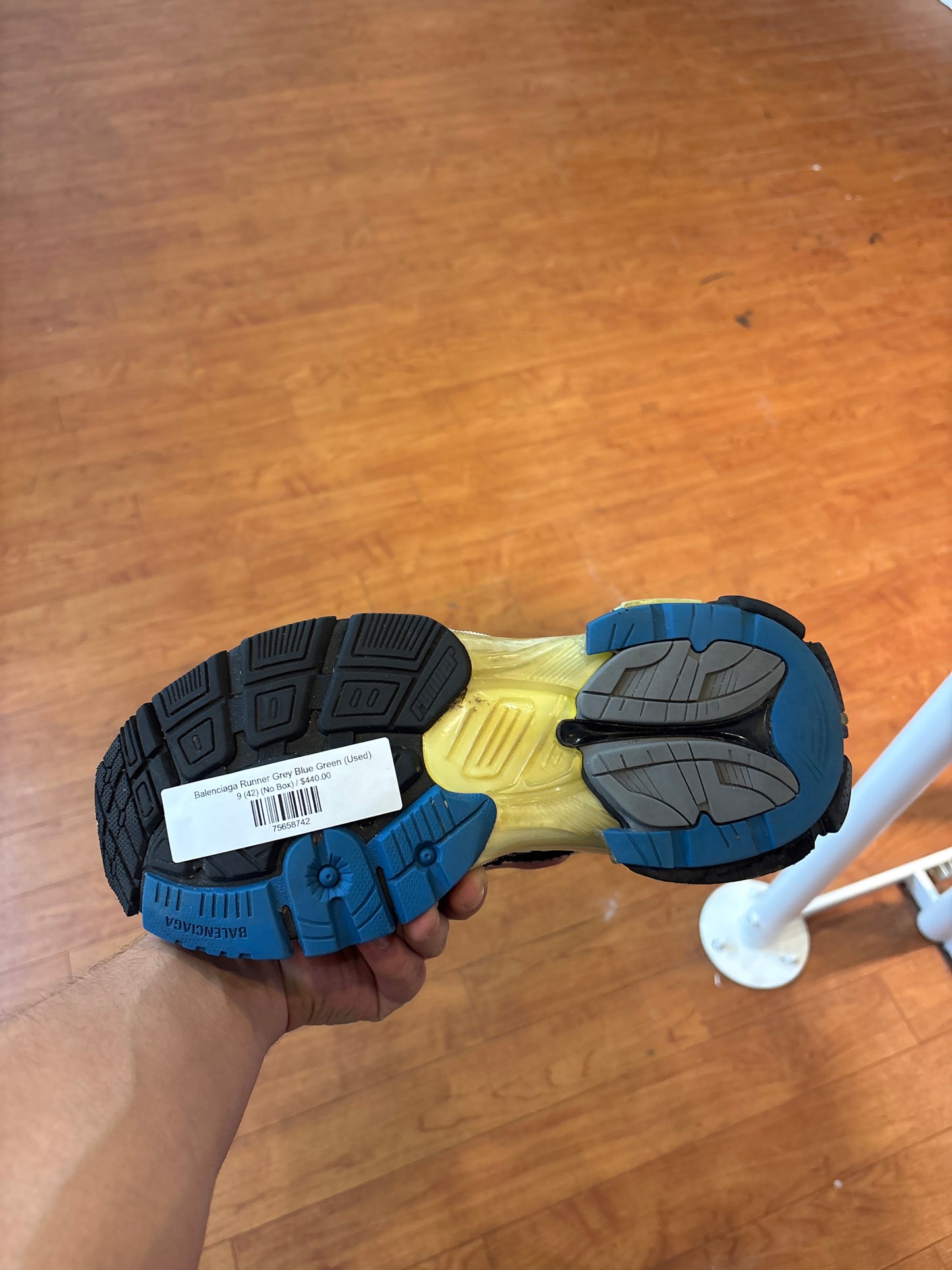 Balenciaga Runner Grey Blue Green (Used)