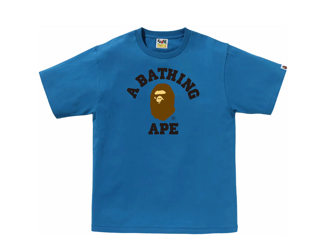 BAPE College Blue Tee