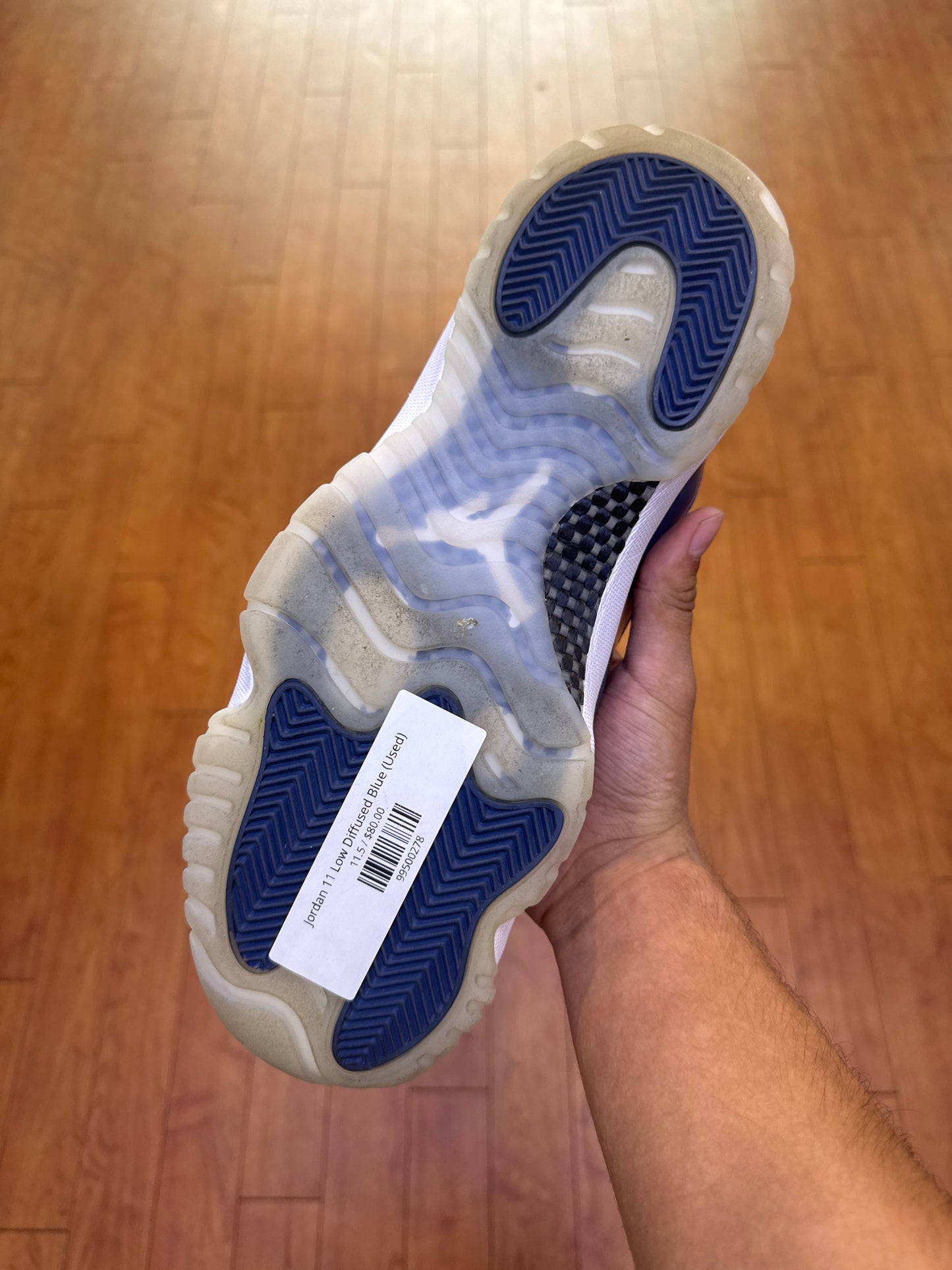 Jordan 11 Low Diffused Blue (Used)