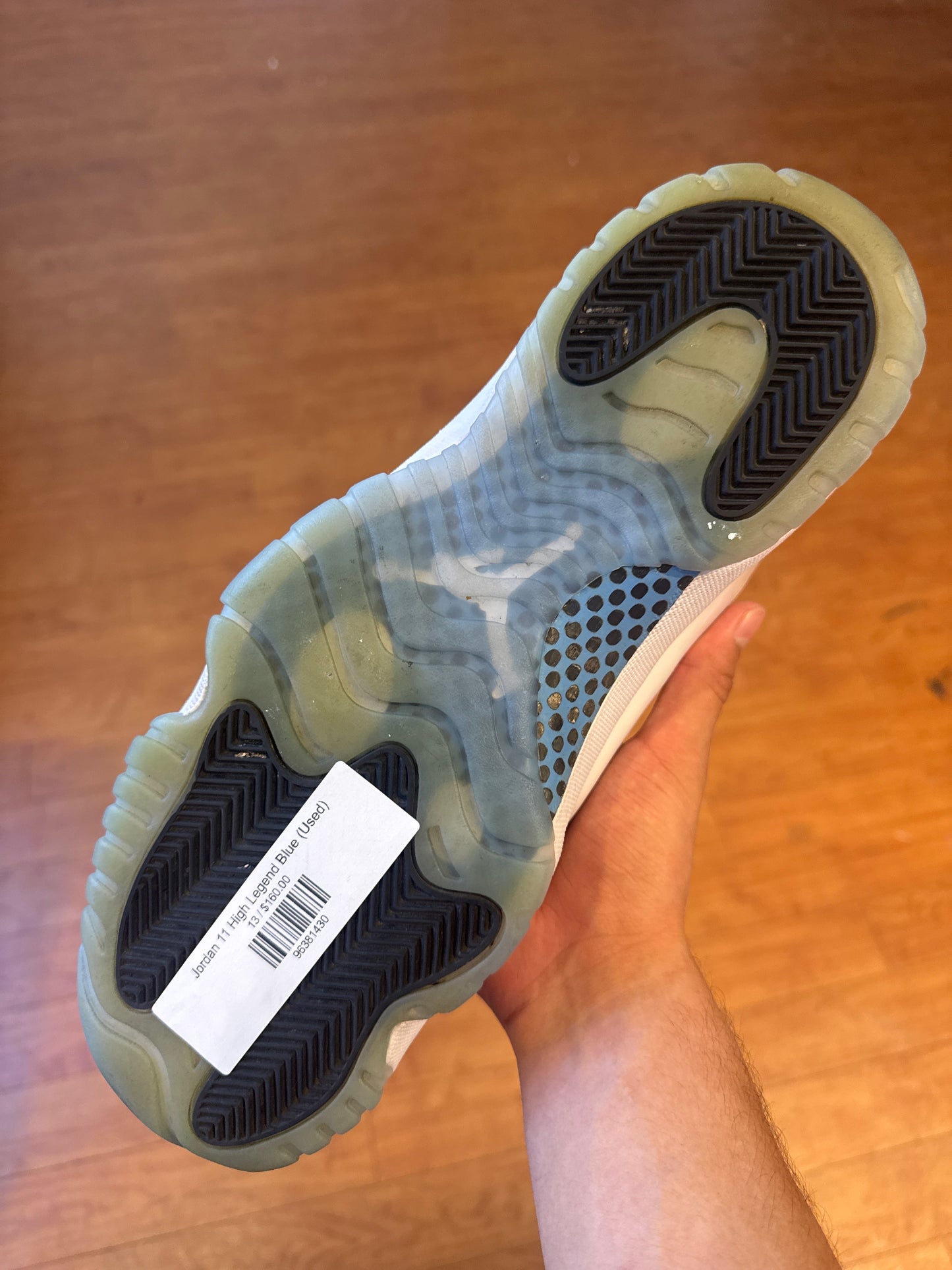 Jordan 11 High Legend Blue (Used)