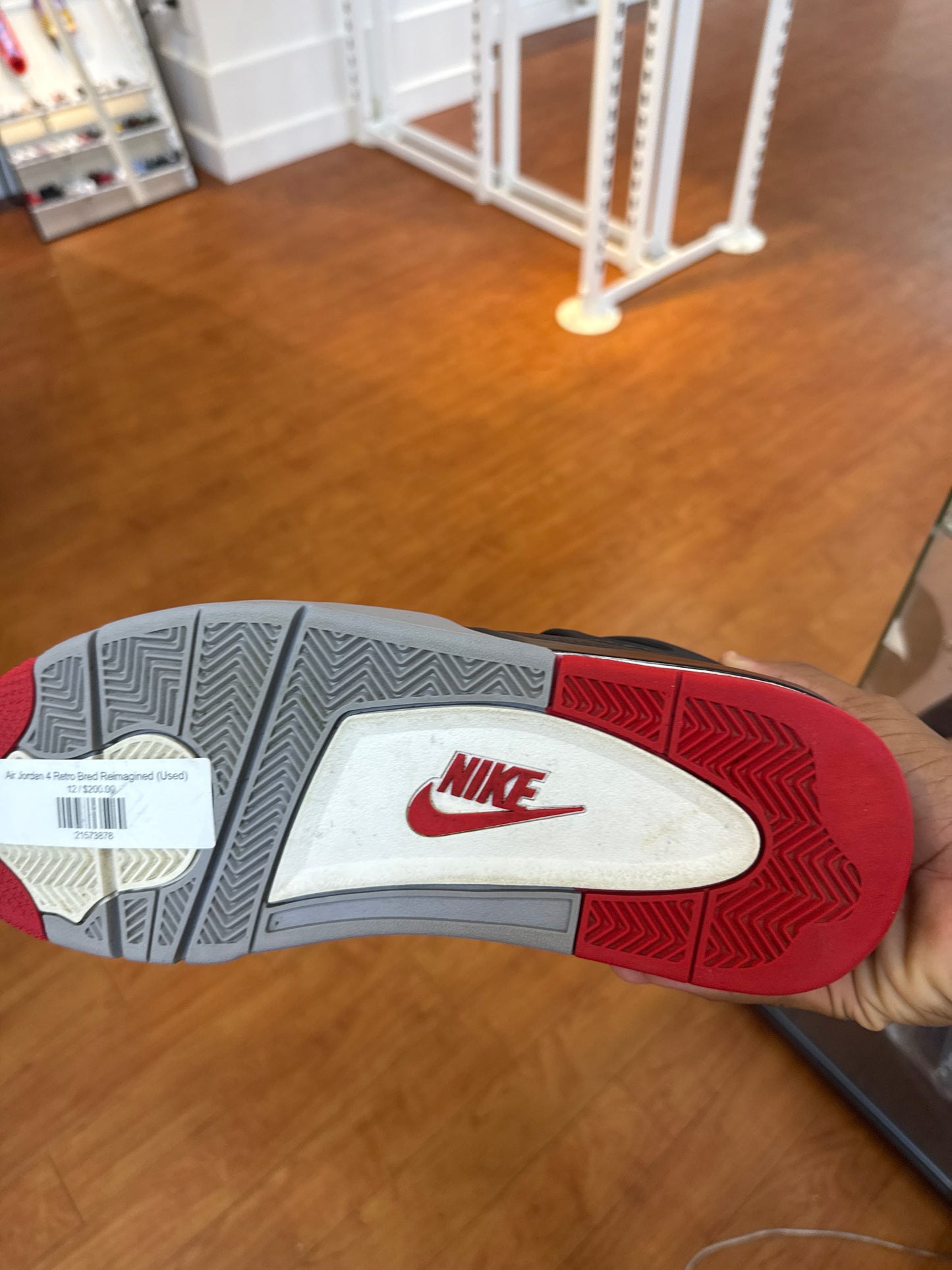 Jordan 4 Bred Reimagined (Used)