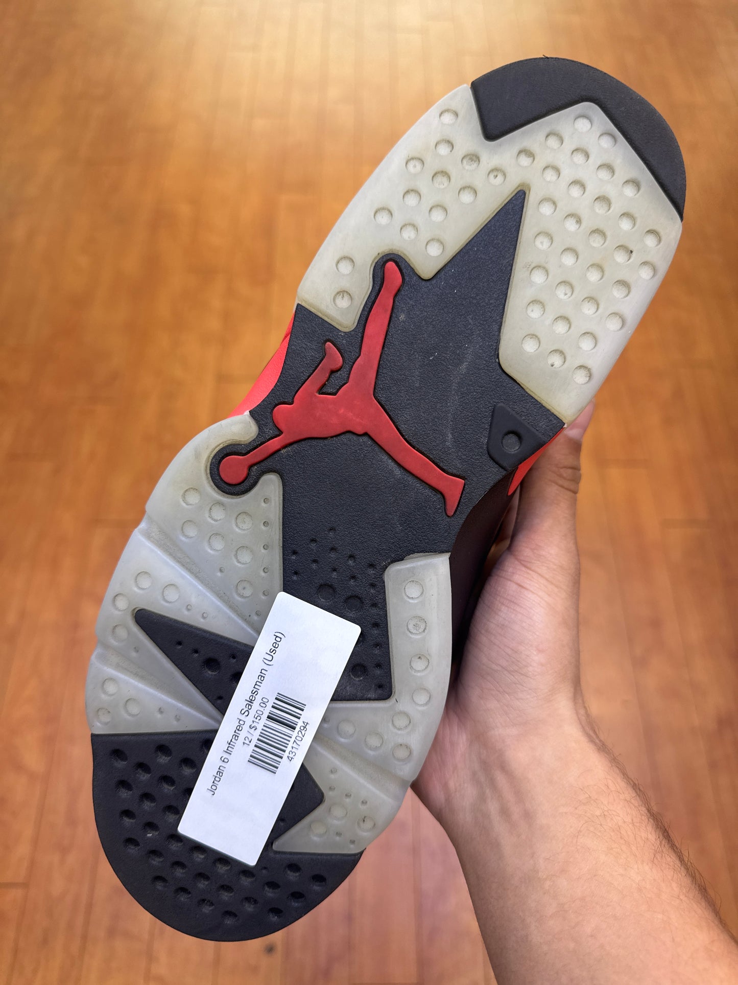 Jordan 6 Infrared Salesman (Used)