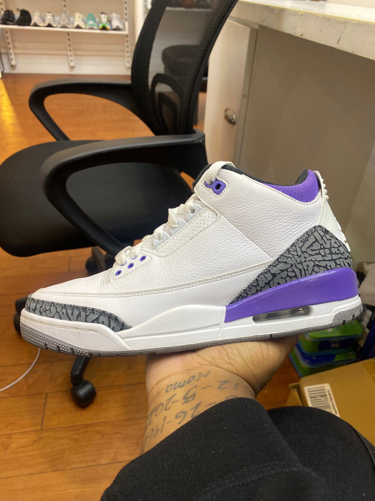 Jordan 3 Dark Iris (Used)