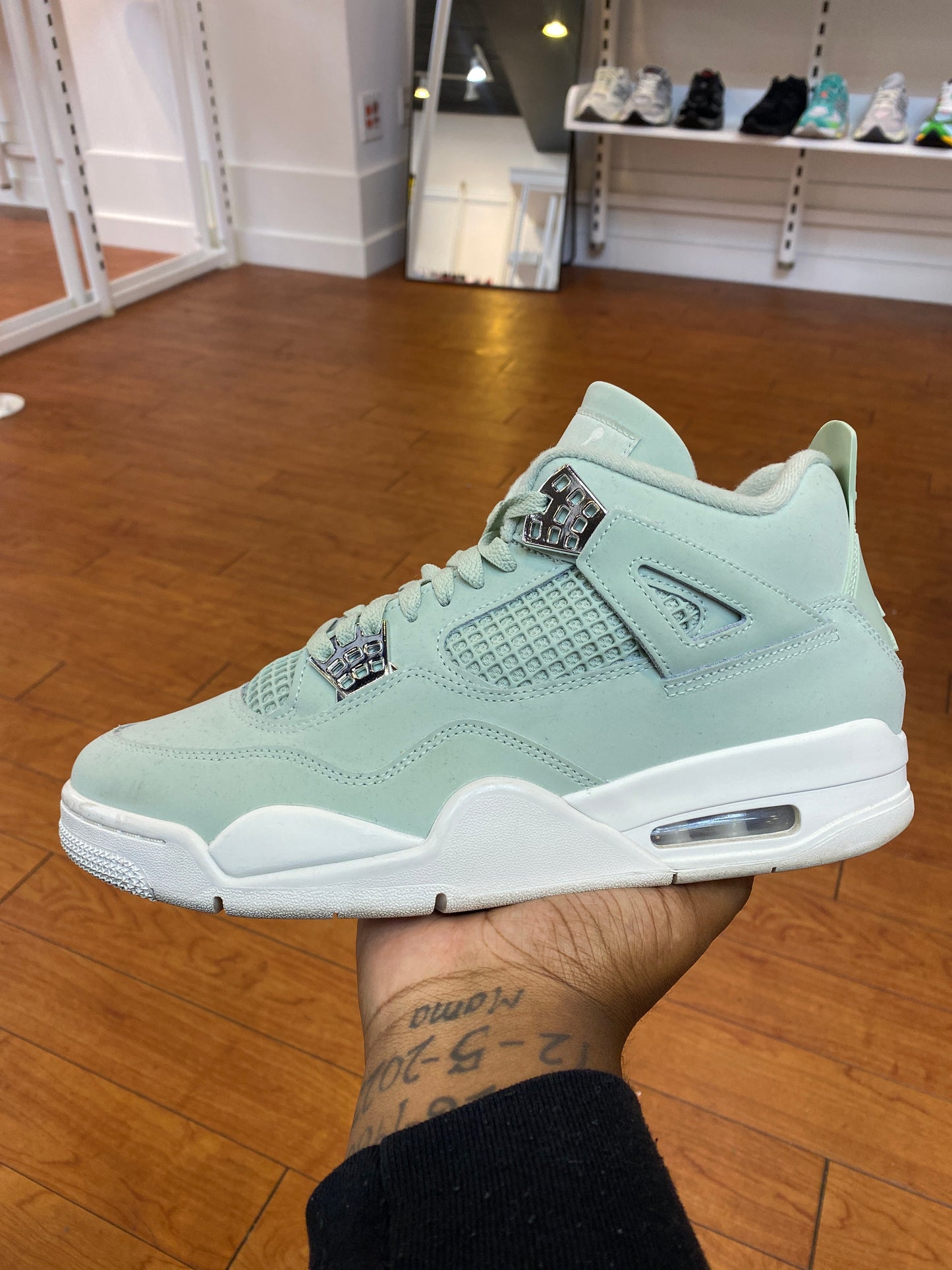 Jordan 4 Seafoam W (Used)