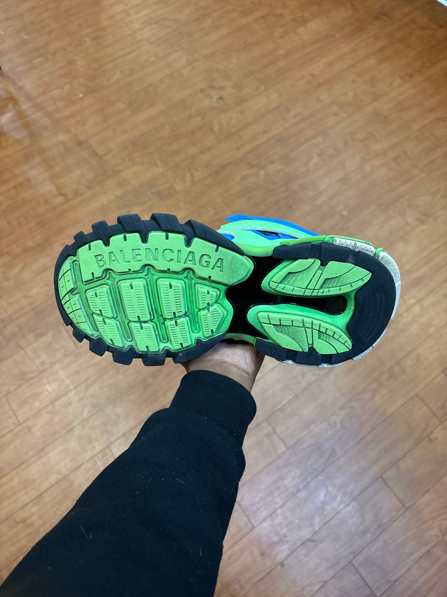 Balenciaga Track Green and Blue (Used)