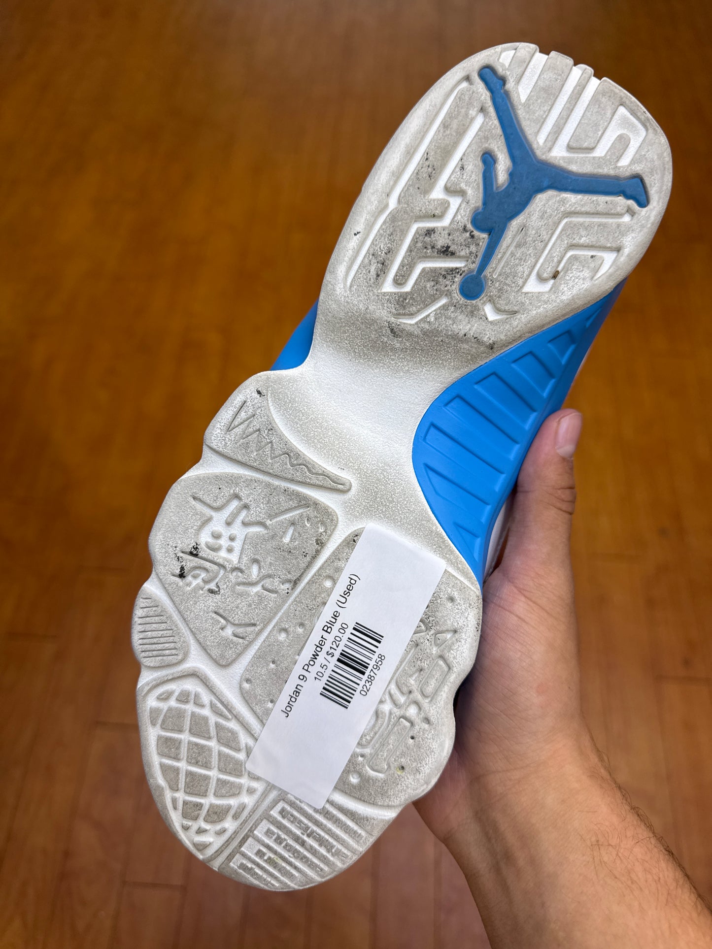 Jordan 9 Powder Blue (Used)