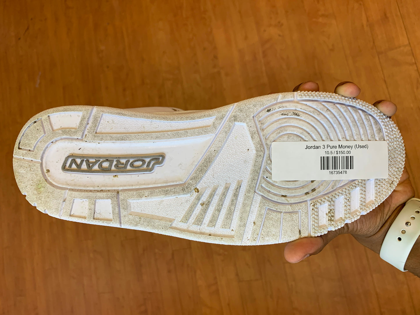 Jordan 3 Pure Money (Used)