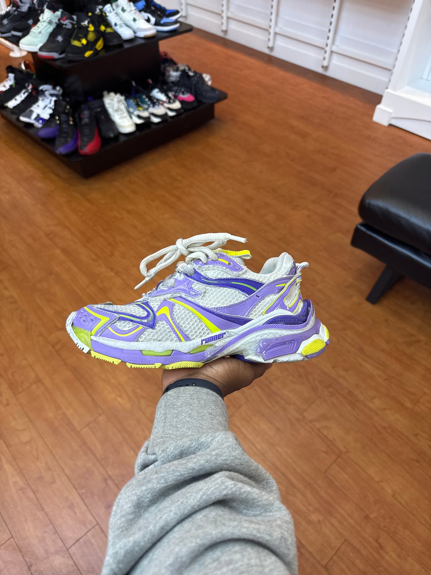 Balenciaga Runner Lilac Purple (Used)