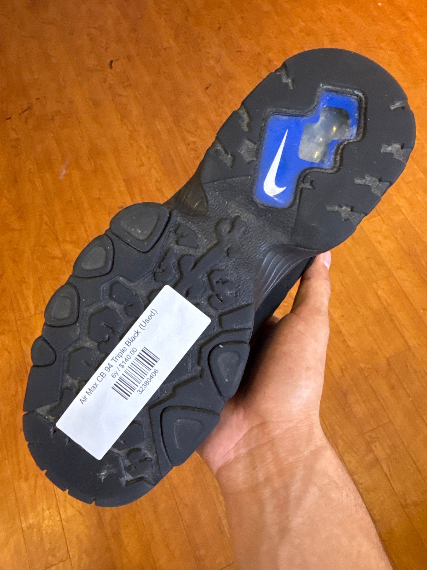 Air Max CB 94 Triple Black (Used)