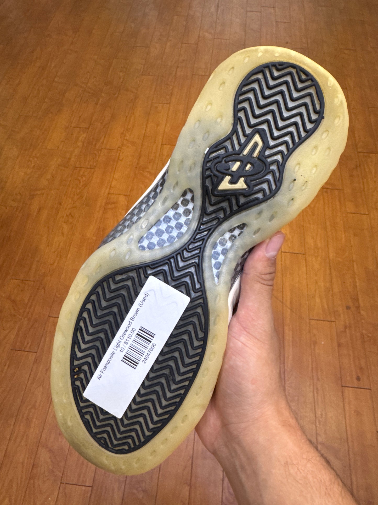 Air Foamposite Light Orewood Brown (Used)
