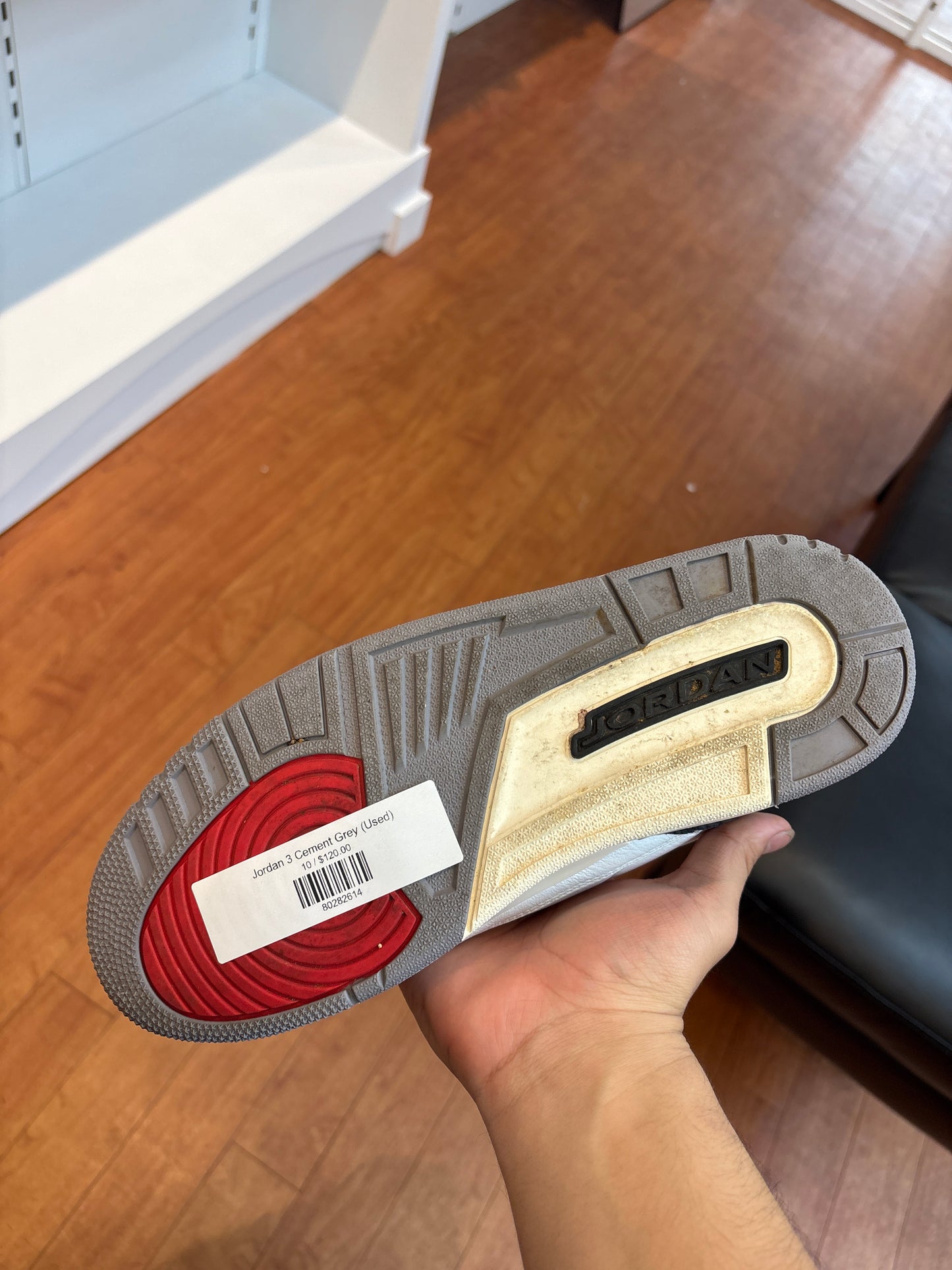 Jordan 3 Cement Grey (Used)