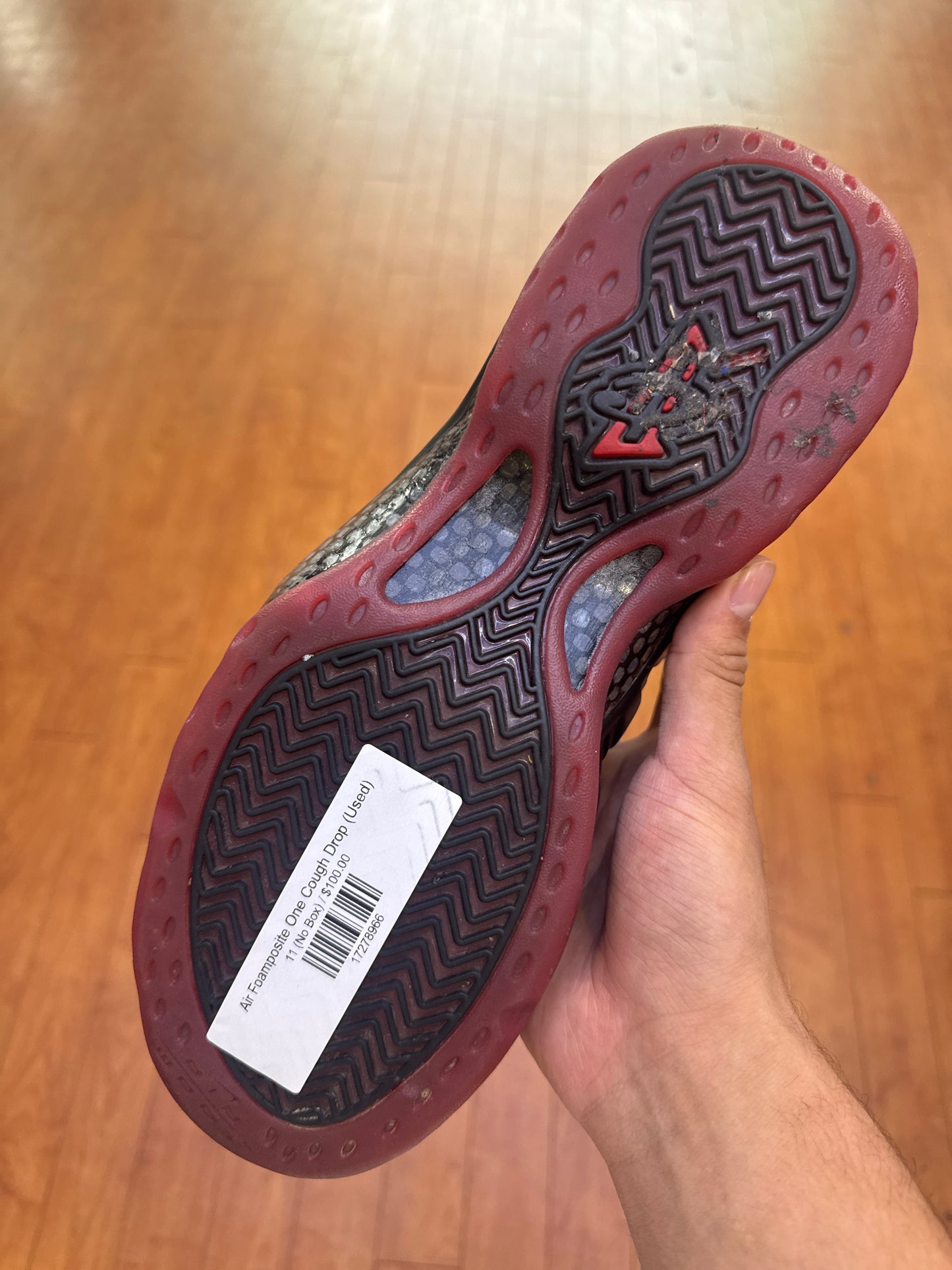 Air Foamposite One Cough Drop (Used)
