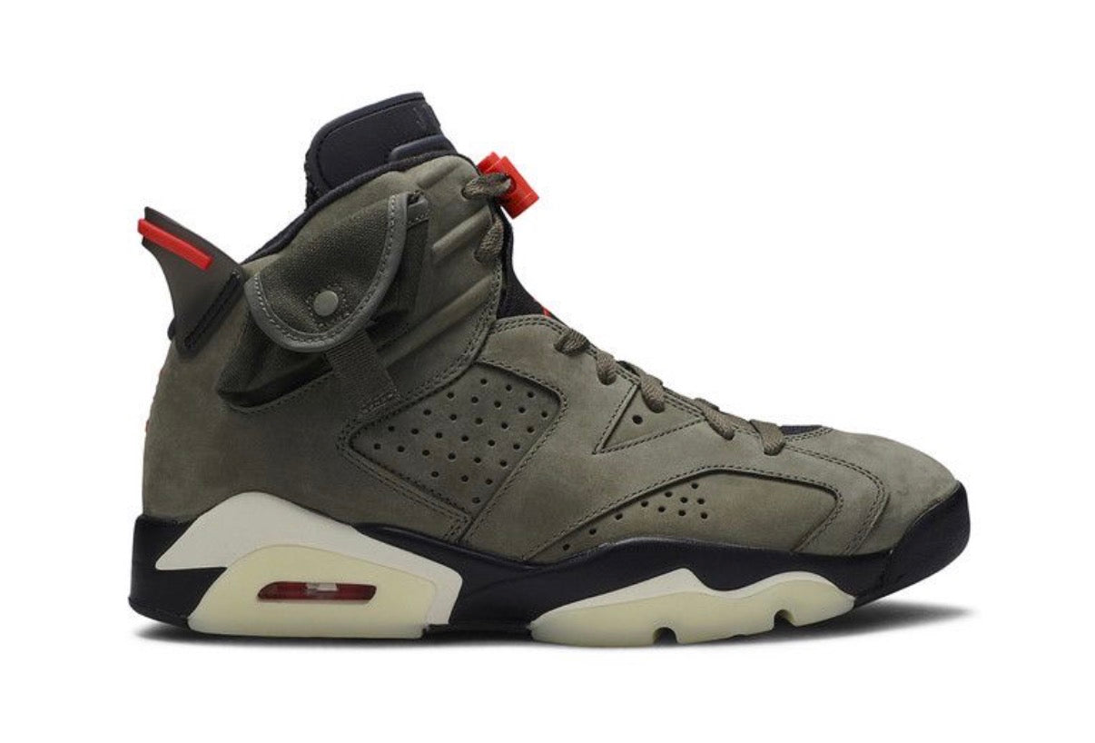 Jordan 6 Travis Scott Olive