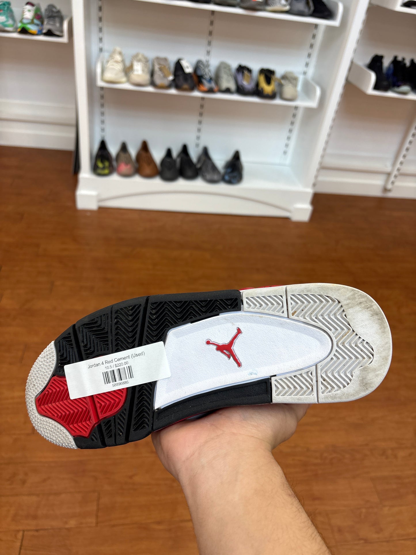 Jordan 4 Red Cement (Used)