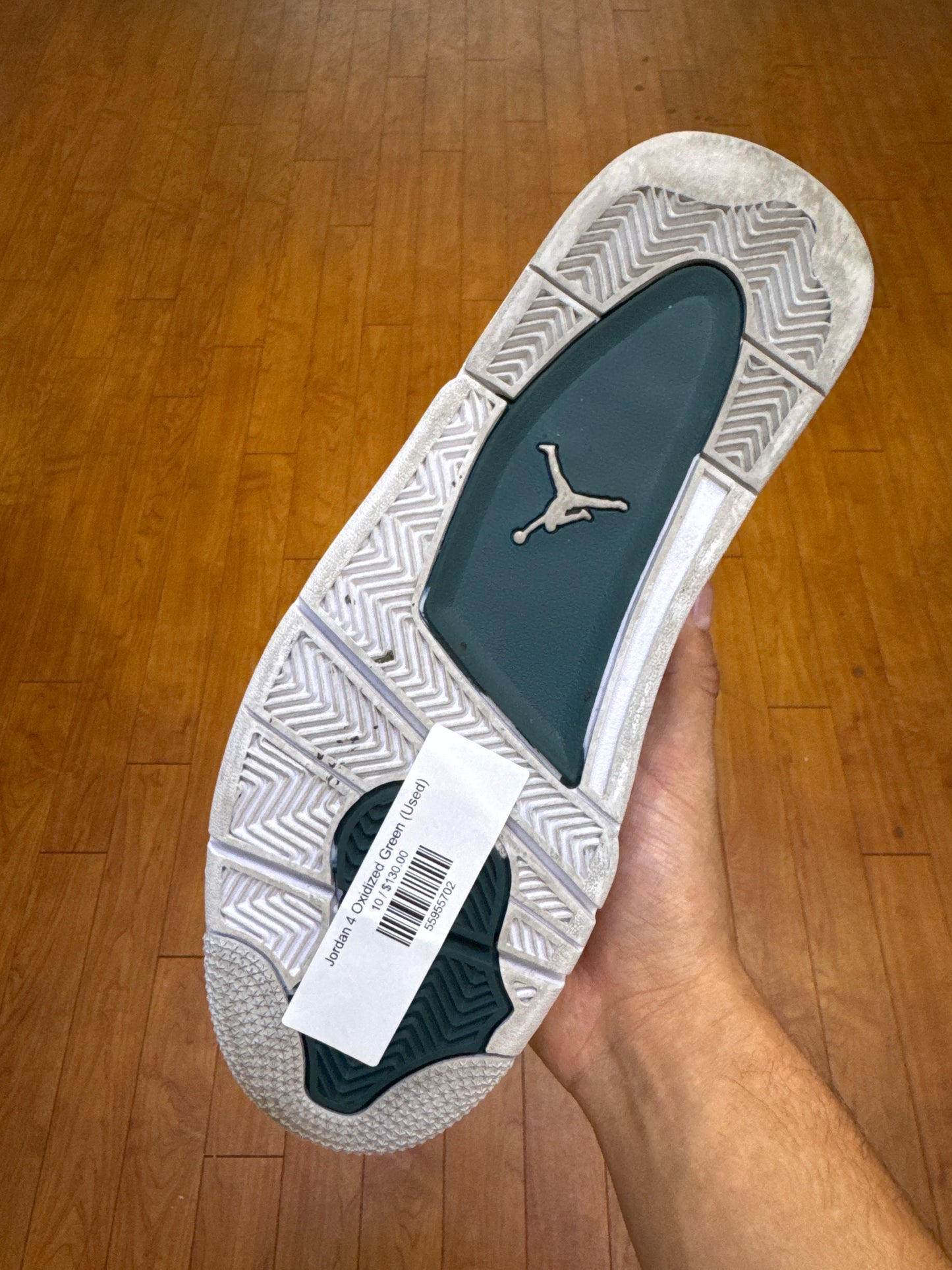 Jordan 4 Oxidized Green (Used)