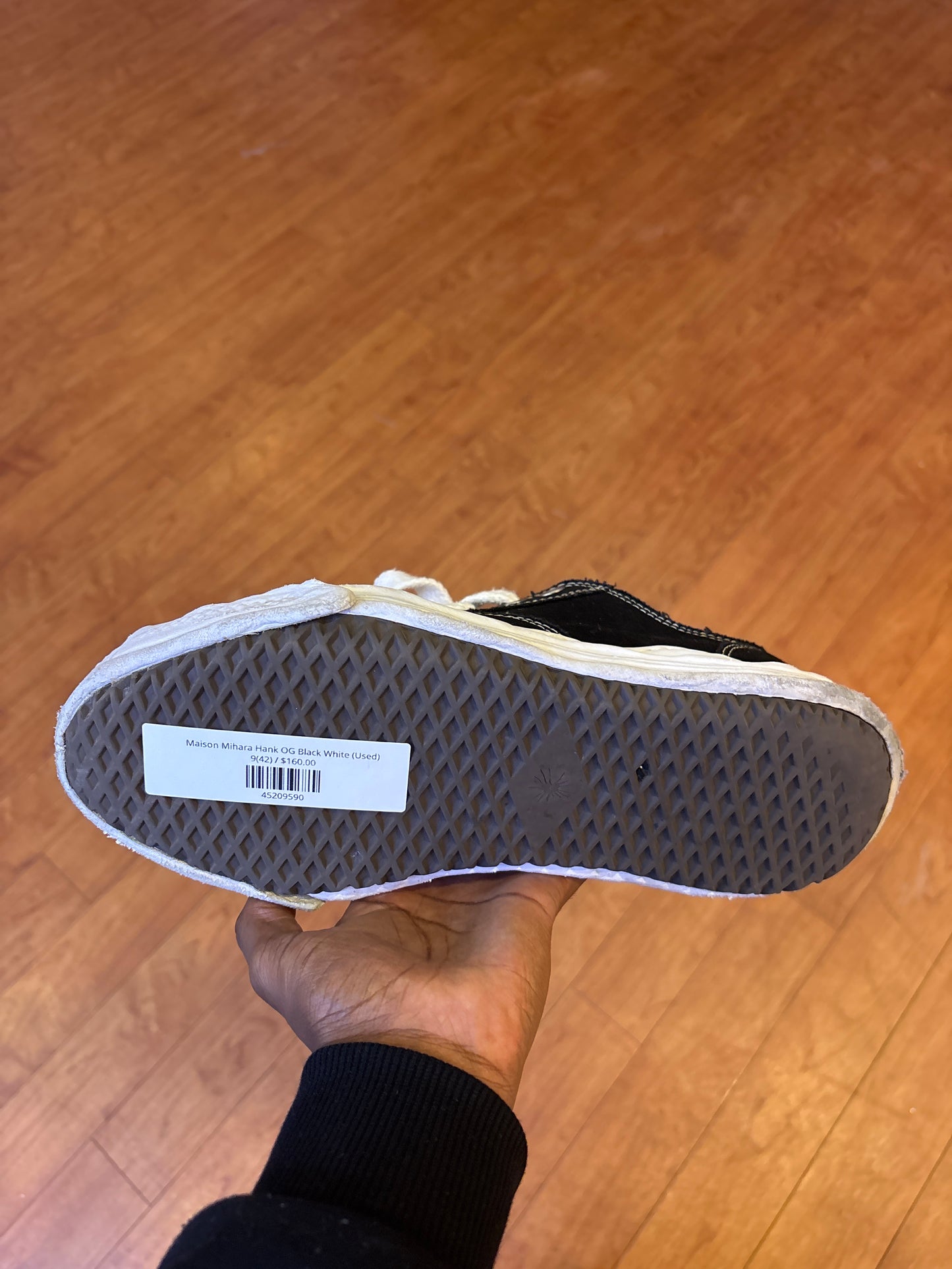 Maison Mihara Hank OG Black White (Used)
