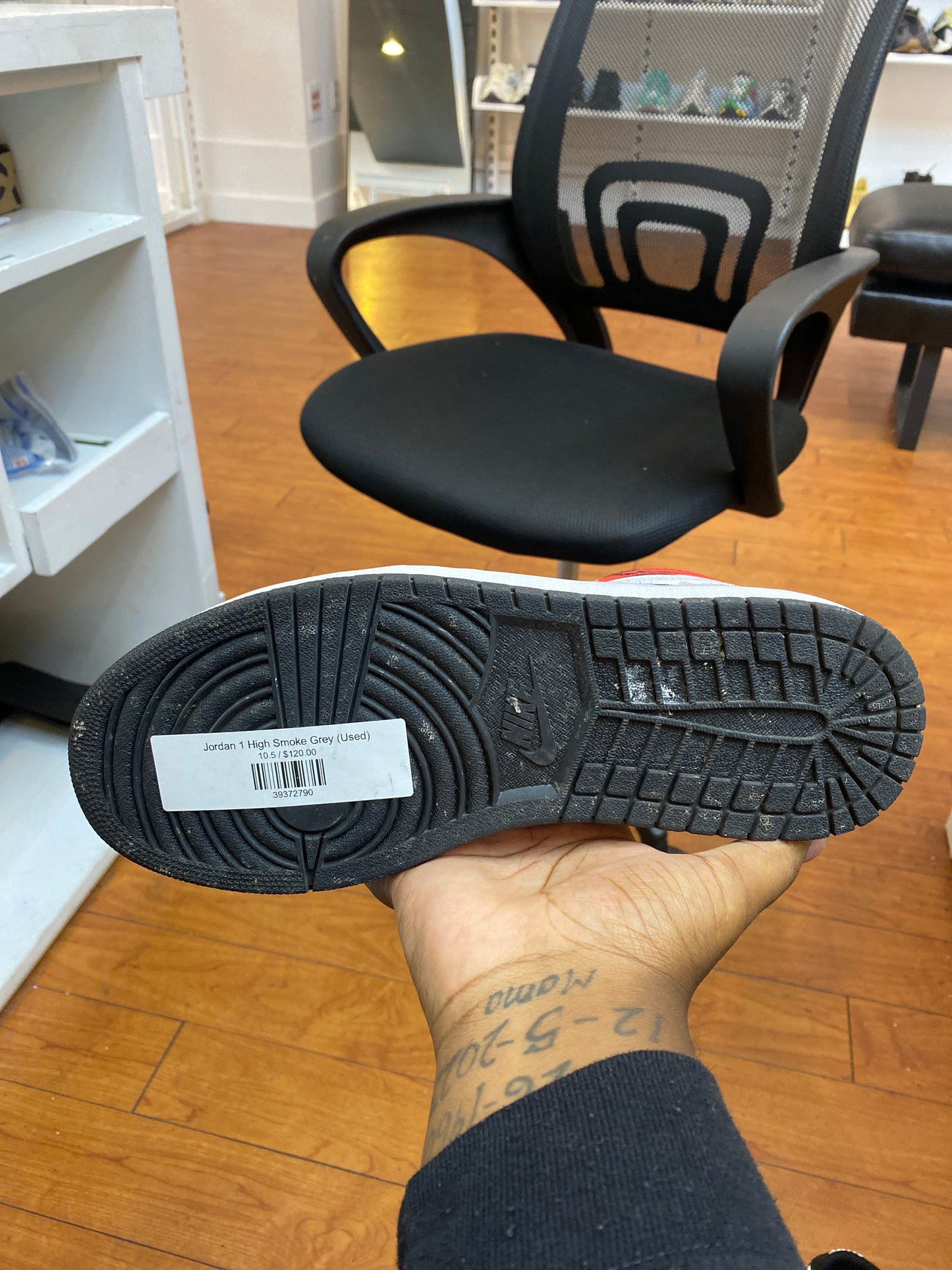 Jordan 1 High Smoke Grey (Used)