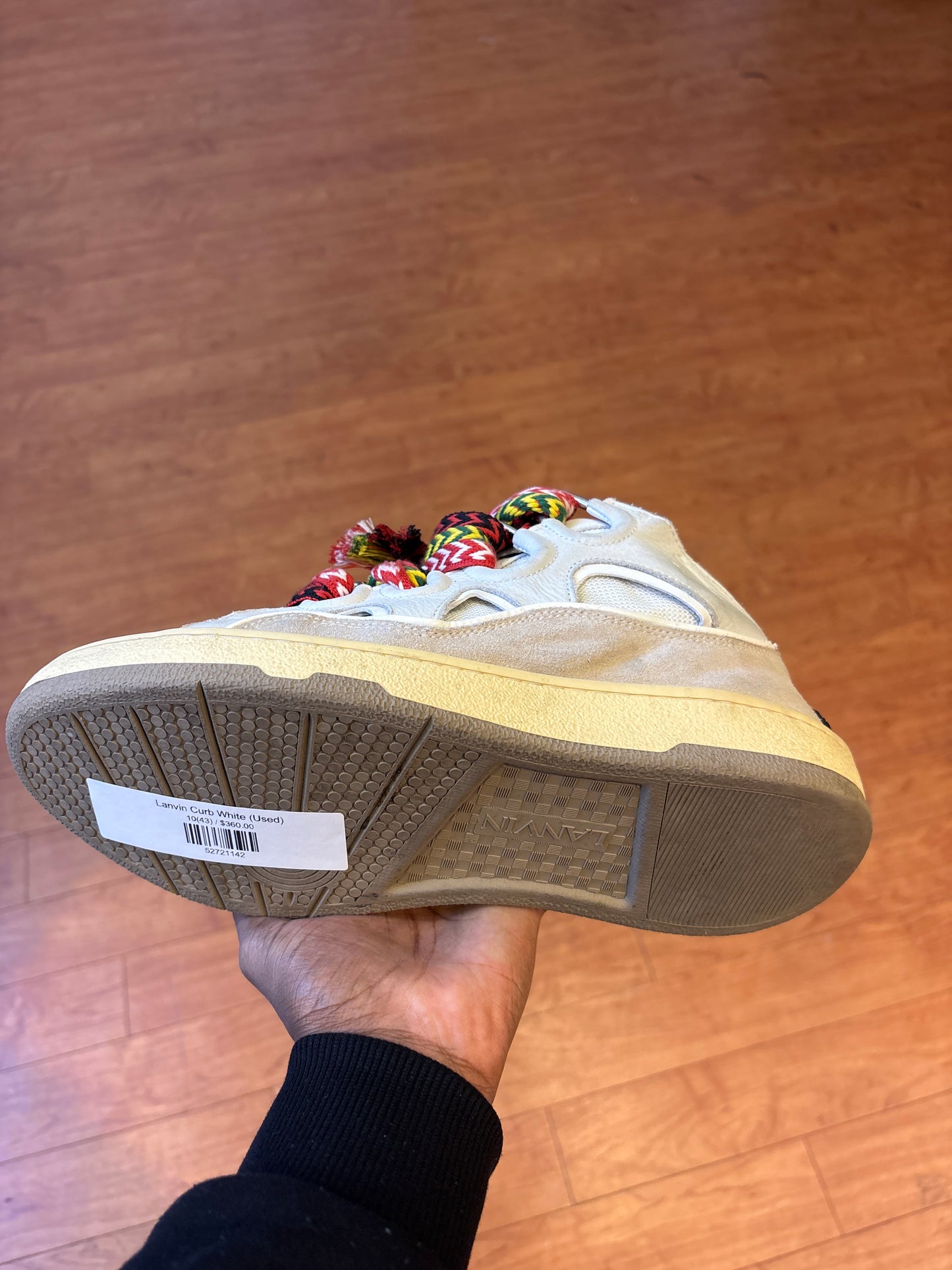 Lanvin Curb White (Used)