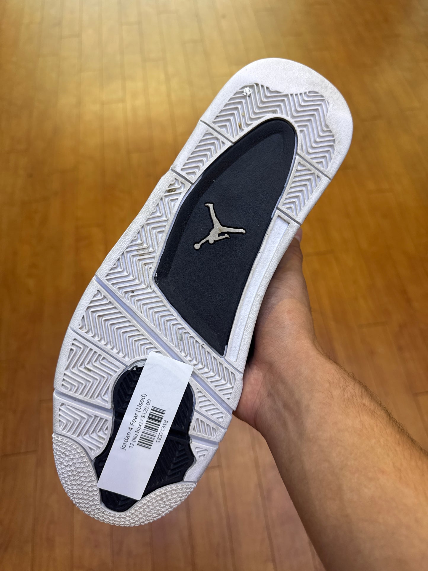 Jordan 4 Fear (Used)