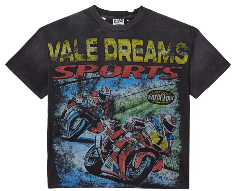 Vale Forever Black Motocroxxx Tee