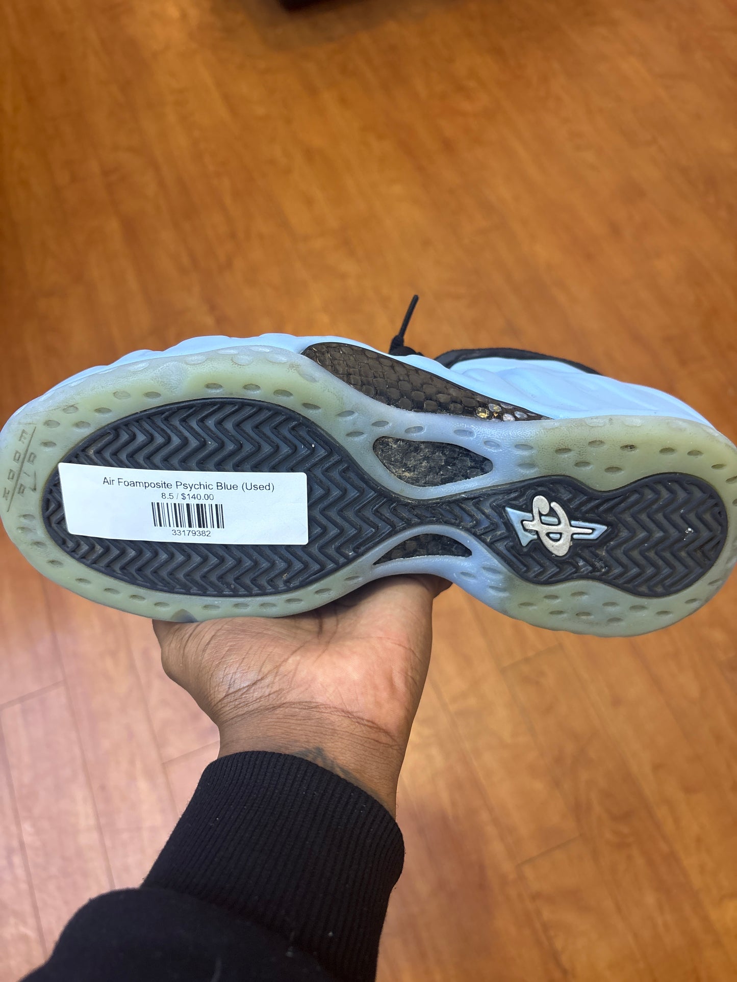 Air Foamposite Psychic Blue (Used)