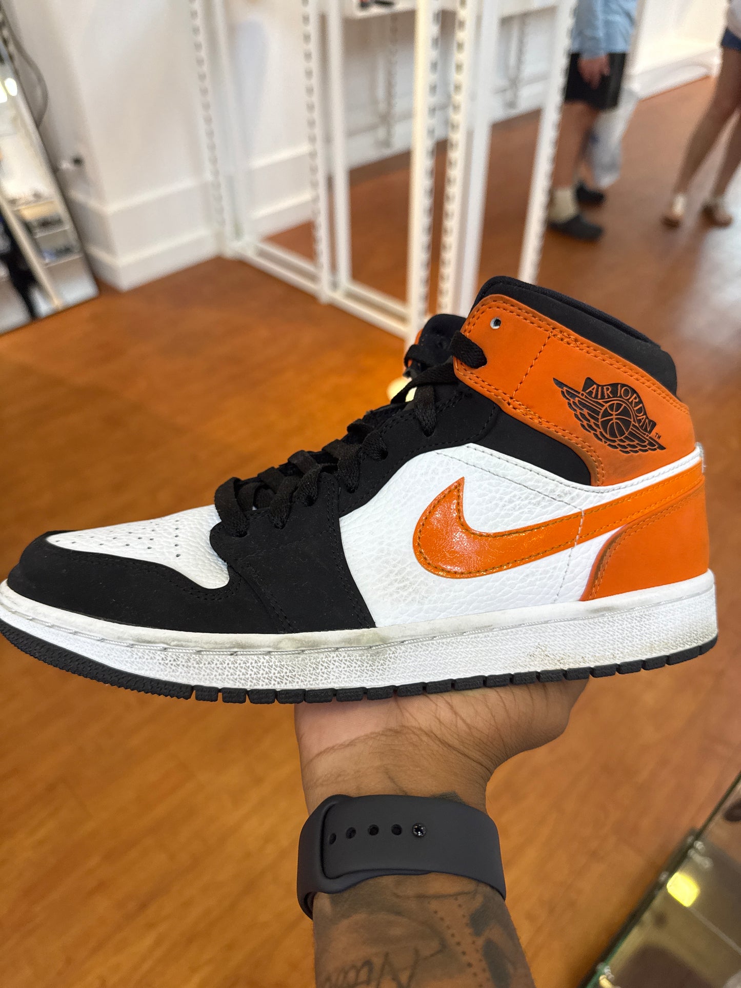 Jordan 1 Mid Shattered Backboard (Used)