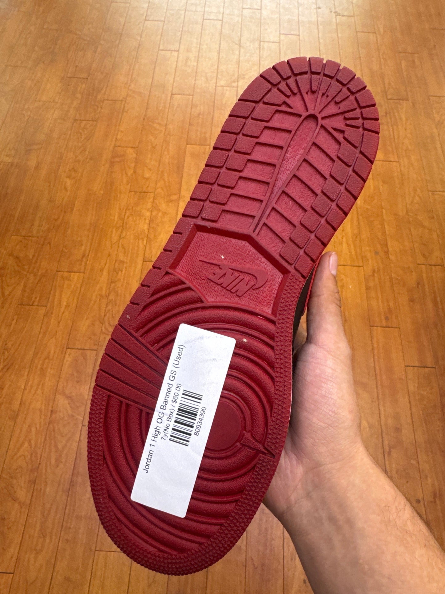 Jordan 1 High OG Banned GS (Used)
