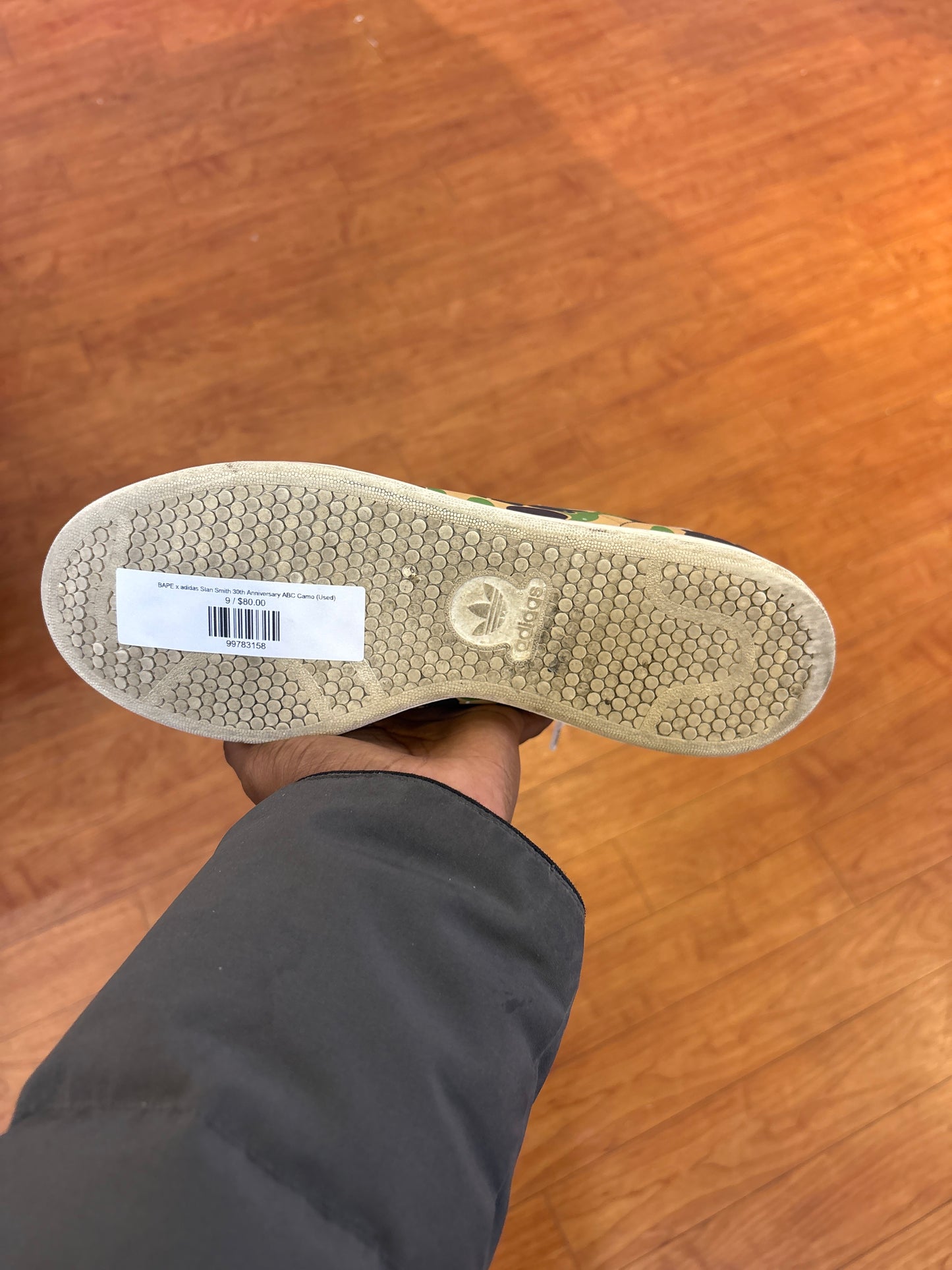 BAPE x adidas Stan Smith 30th Anniversary ABC Camo (Used)