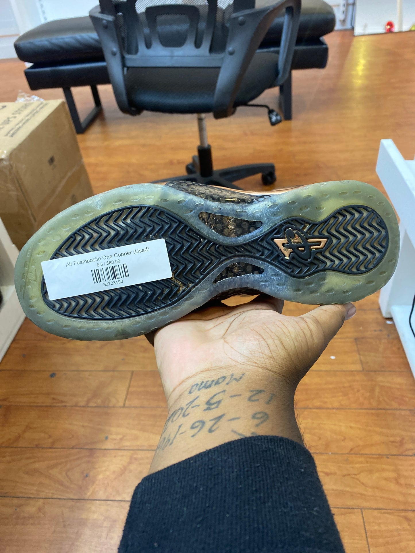 Air Foamposite One Copper (Used)